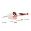 6 Spirit Bottle Pourers Freeflow Olive Oil Drizzler Pourer Spout Stainless Steel Silver Rose Gold