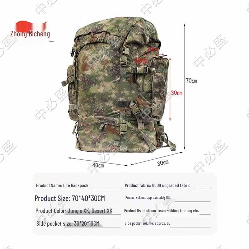 Zhongbisheng Camouflage Backpack