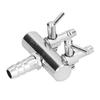 Fish Tank Distribution Valve Fish Tank Oxygen Pipe Carbon Dioxide Adjustment Switch Stainless Steel