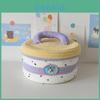 Style Cotton Storage Basket With Openwork Design For Living Room Office Organization