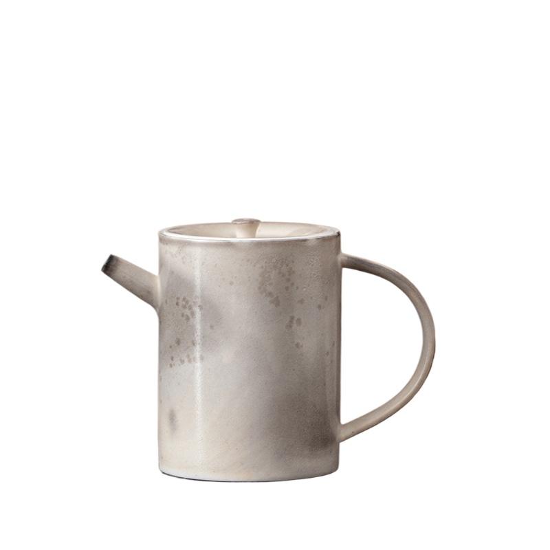 Upright Hand Pot Household Chinese Retro Hand Pot Coarse Pottery Kung Fu Tea Set Teapot Accompaniment