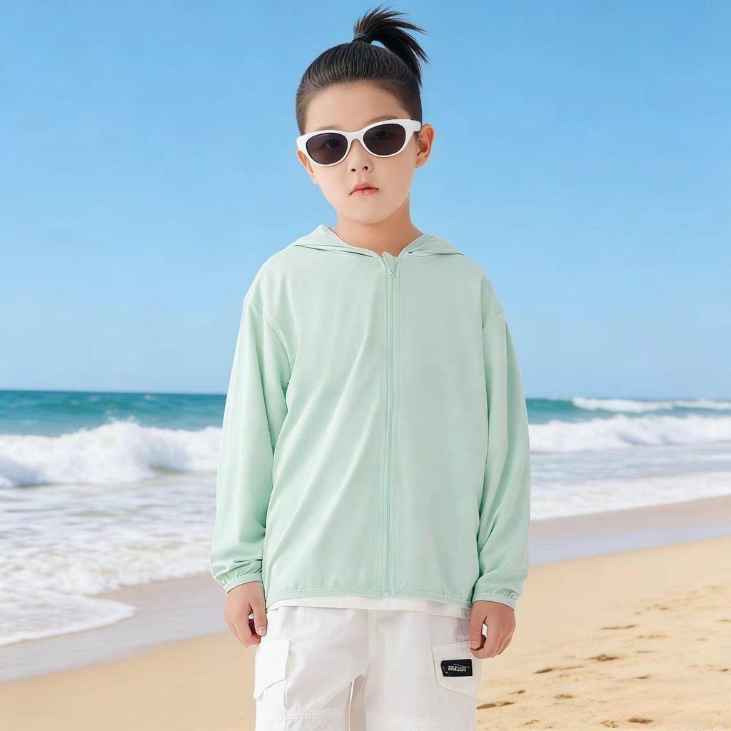 Rosa UV-Schutz-Sonnenjacke für Eltern und Kinder, für Jungen und Mädchen