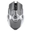 T30 Gaming Mouse 2.4G Wireless Charging Mechanical Colorful Backlight Game MouseIron Gray