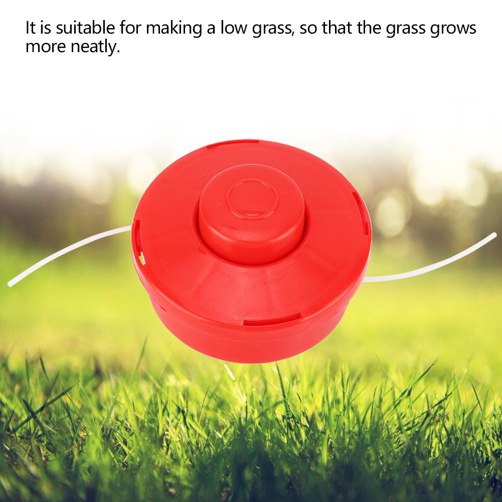 Trimmer Bump Feed Line Ryddesag Gress Erstatning Trimmerhode Universalt(rød)