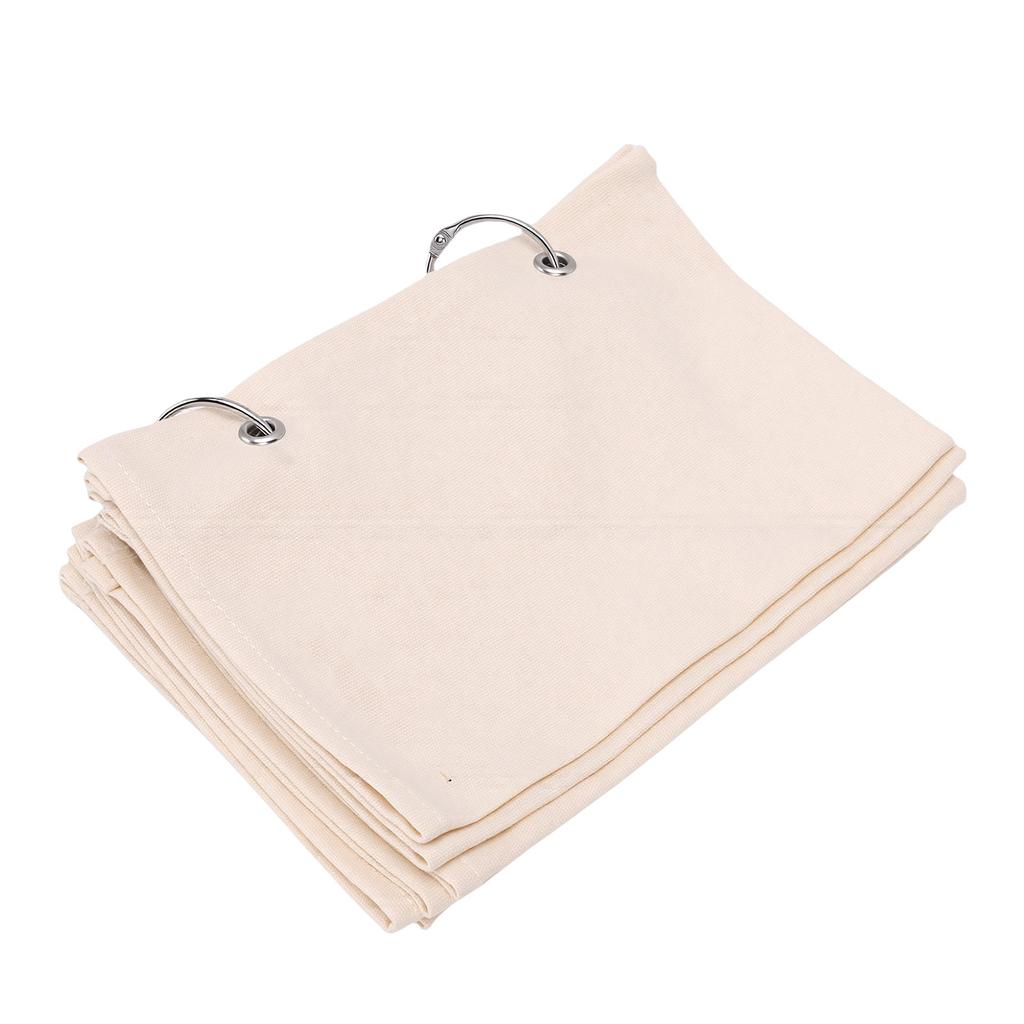 Blank Fabric Sketchbook Art Journal Portable Knitted Diary Book Spiral Binding for Drawing Writing Painting Scrapbooking With Unique Folding Beige