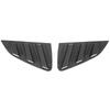 Pair Car Rear Window Shutter Cover Trim For Volkswagen VW Polo MK6 - Hatchback Rear Quarter Panel Side Window Louver