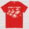 Support The Troops Cotton Summer Casual Cool Loose T-Shirt