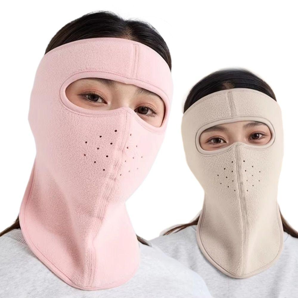 Winter Protection Windproof Mask Thickened Warm Mask Comfortable Wear Cycling Mask  Cold Weather