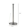 Standing Toilet Paper Holder with Round Base Roll Paper Towel Rack Toilet Paper Dispenser for Kitchen Storage Organisation