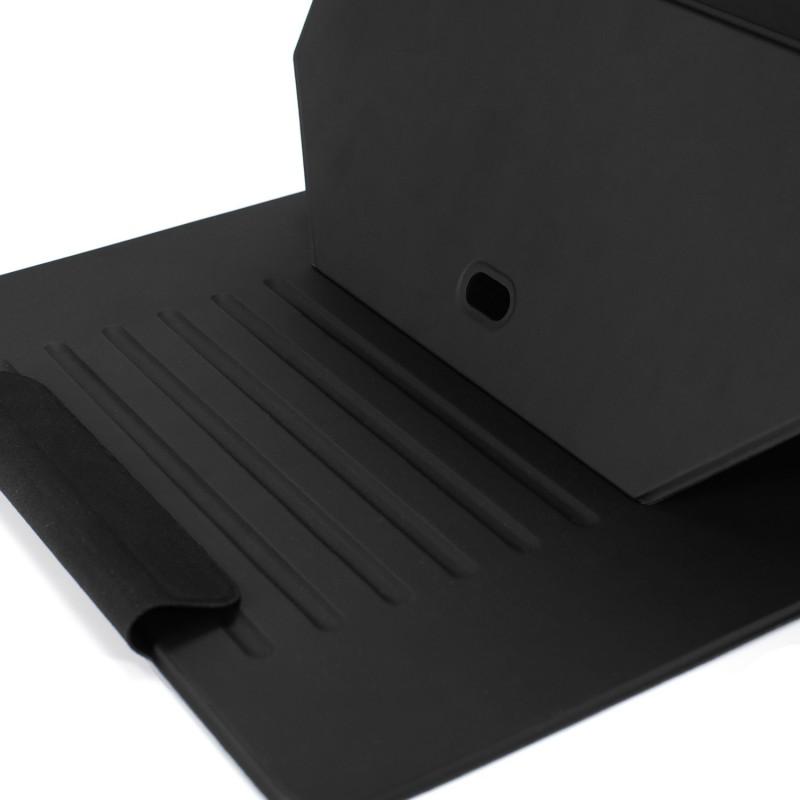 Multi-Angle Stand Case IPad Pro 11 Inch 10th Gen With Pen Slot PU Leather Cover Sleep Wake Support
