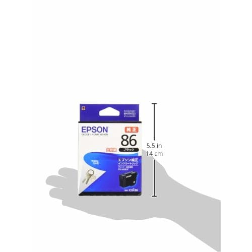 Epson Genuine Ink Cartridge Key ICBK86 Black Large Capacity