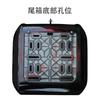 NEW Motorcycle Tour Tail Box Scooter Trunk Luggage Top Lock Storage Carrier Case with Soft Backrest and Quick-Release System