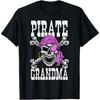 Pirate Grandma Grandmother Halloween Pirate Themed T-Shirt