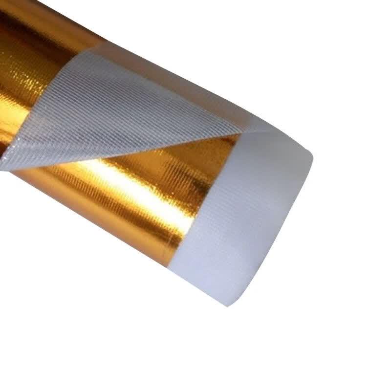 Golden Fabric Tree and Column Wrap золотистый