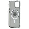Karl Lagerfeld Klhmp15Shlskik Iphone 15  6.1 Czarny/Black Hardcase Iml Metal Karl Head Magsafe