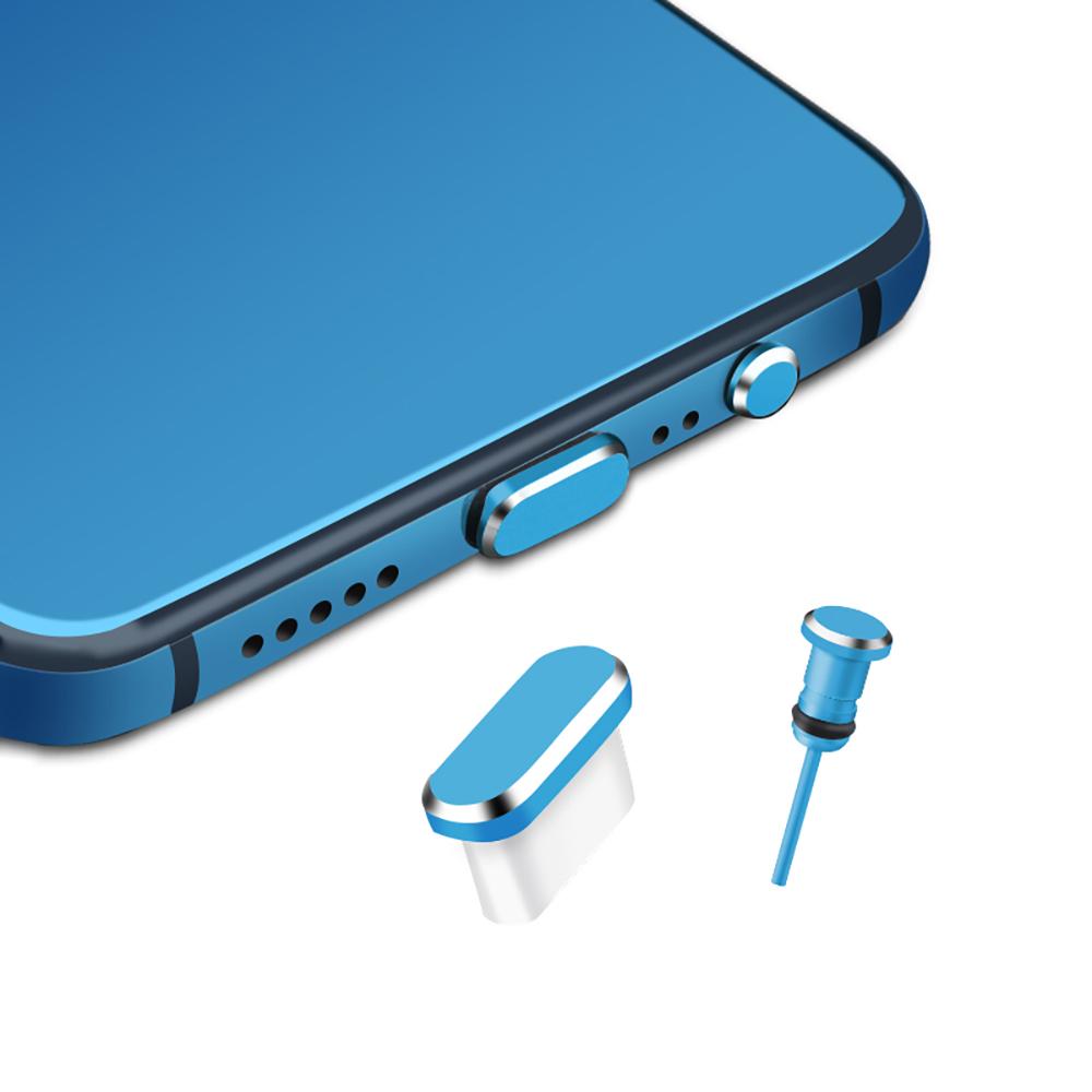 Type C Plug Dust Plug 3.5mm Earphones Jack Sim Card Pin USB Type-C Anti Dust Plug Accessories For Samsung iPhone Huawei Xiaomi2