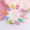 Candy Color Flower Cartoon Mini Hair Clips Baby Girls Bb Clip 10pcs Set