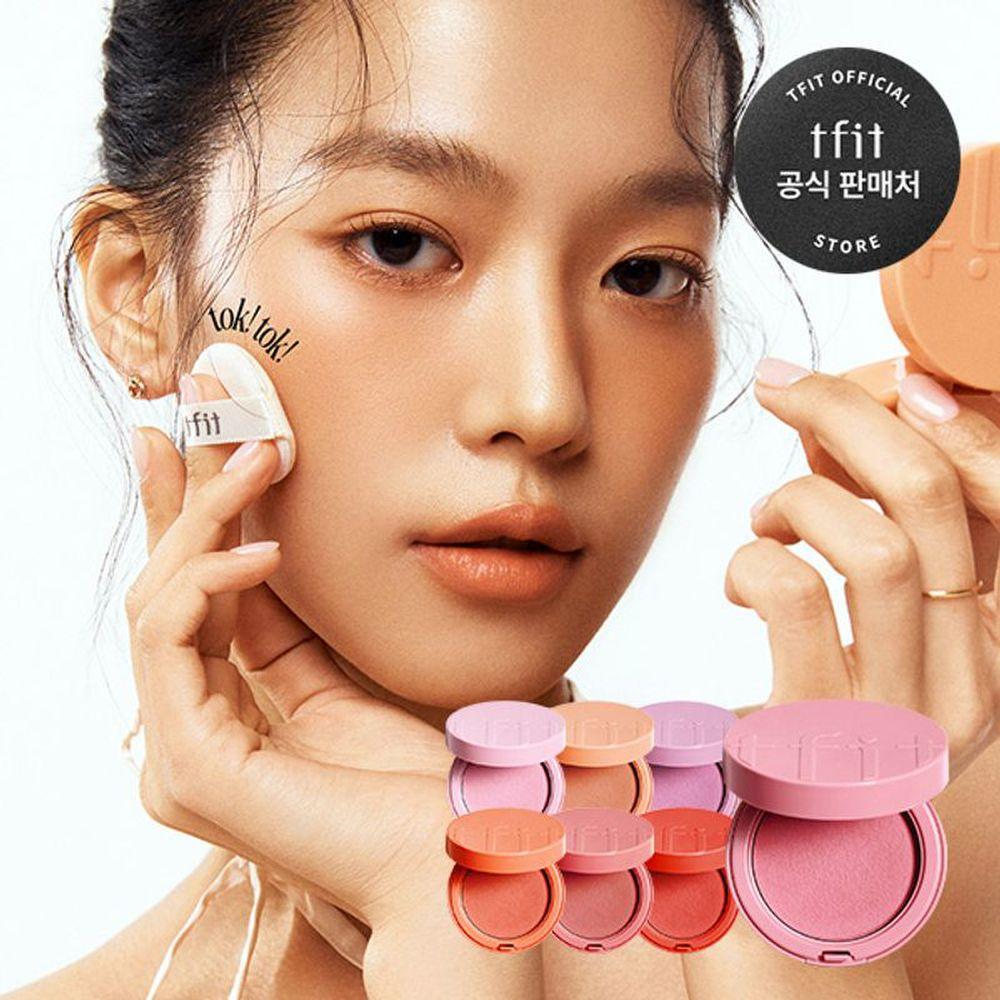 

tfit_пудровые румяна-кушон 4г O01 Coral Orange