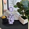 Large Macaron Grape Scented Soap Souvenir - Colorful Handmade Grape Cluster for Hand Wash