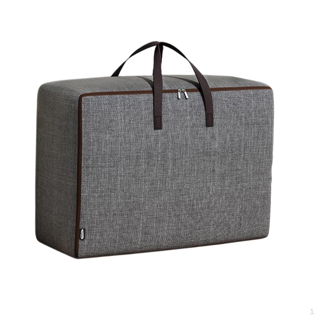 Bins Clothes Storage Bag Blanket Organizer for Bedroom