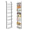 9-Tier Over the Door Pantry Organizer Hanging Storage Rack Adjustable