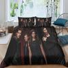 The Vampire Diaries Bedding Sets Exquisite Bed Supplies Set Horror TV Anime Bed Comforter Set Bedding Set Birthday Gift