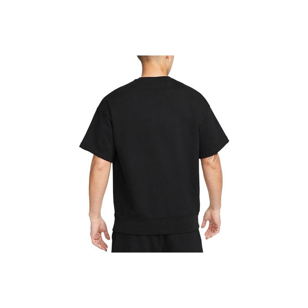 Nike Brand Logo Men's Casual Short-Sleeve T-Shirt in Black