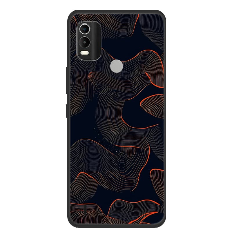 For Nokia C21 Plus Case Phone Cover Coque Black Silicone Soft Back Cover Case For Nokia G21 / G11 / C21 Plus Case C21Plus Funda