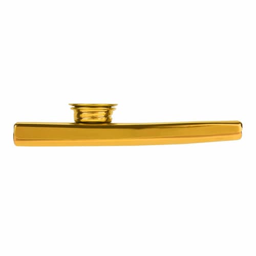 Aluminum Kazoo for Music Lovers, Humming and Solo Playing, Perfect for Bands and Party Accompaniment (Gold)