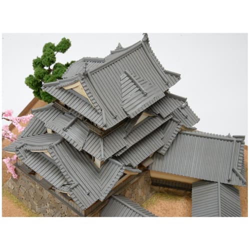 Woody Joe 1/150 Hikone Castle Wooden Model Assembly Kit