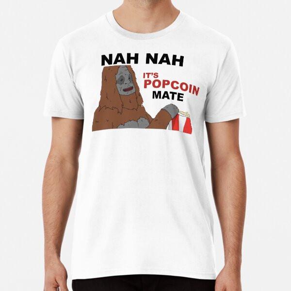 

Sassy POPCOIN Premium T-Shirt S to 5XL Made in the AU/USA T-Shirt M