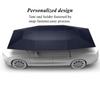 Portable Semi-automatic Car Umbrella Sunshade Roof Cover Tent UV Protection New