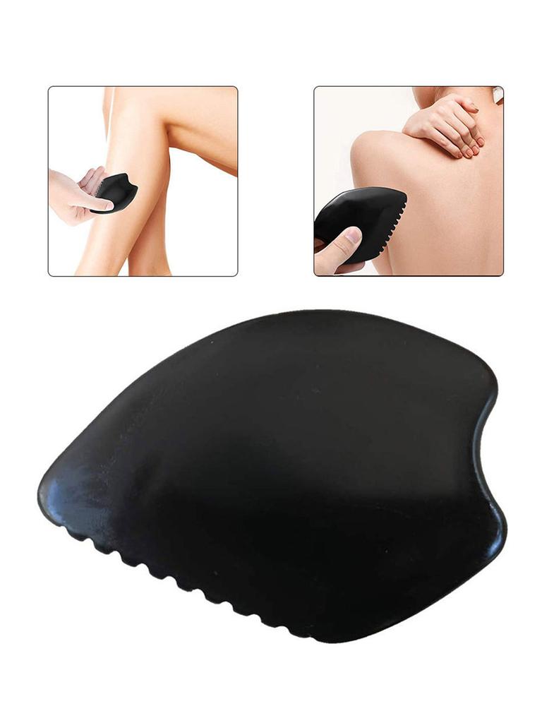 1 Pcs Black Quartz Wand Natural Black Crystal WandNatural Body Massage Stick Face Massager Bar Tools