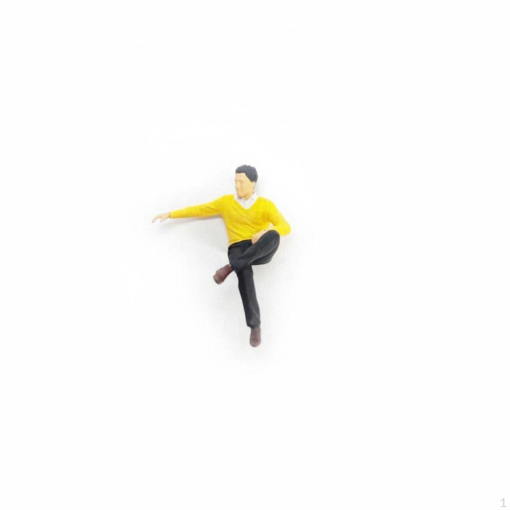1:87 Sand Table Figure Collectible 1:64 Scale Miniature People High Detail Resin Model for