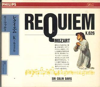 

CD SIR COLIN DAVIS - Requiem K.626 17CD27 PHILIP Japan Classical Used