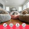 Winter Warm & Comfortable Semi-Enclosed Shell-Shaped Pet Bed - for Dogs & Cats Exclusive, Cozy Enclosed Winter Nest, Made of Soft PP/Sponge