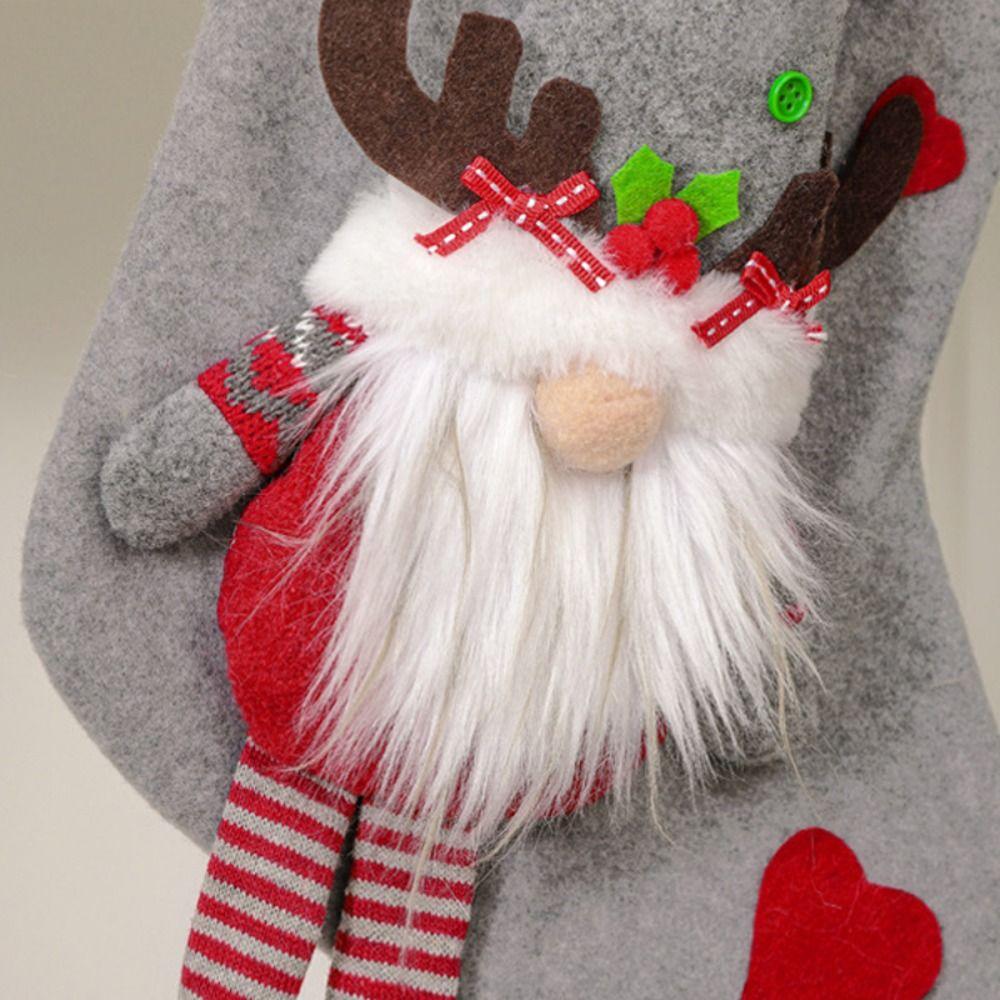 Snowman Christmas Gift Sock Santa Gift Bag Candy Bag Christmas Stocking Christmas Decor
