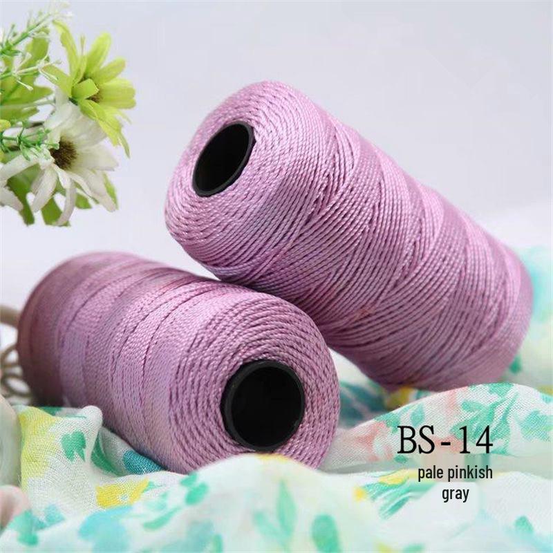 Příze z ledového hedvábí: Třívláknová příze pro ruční pletení a háčkování - Ideální na pantofle, tašky, čepice, návleky na hrnky a podsedáky do auta