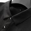 DIBINZE Herren Übergröße Baumwolle Leinen Kurzarm Poloshirt