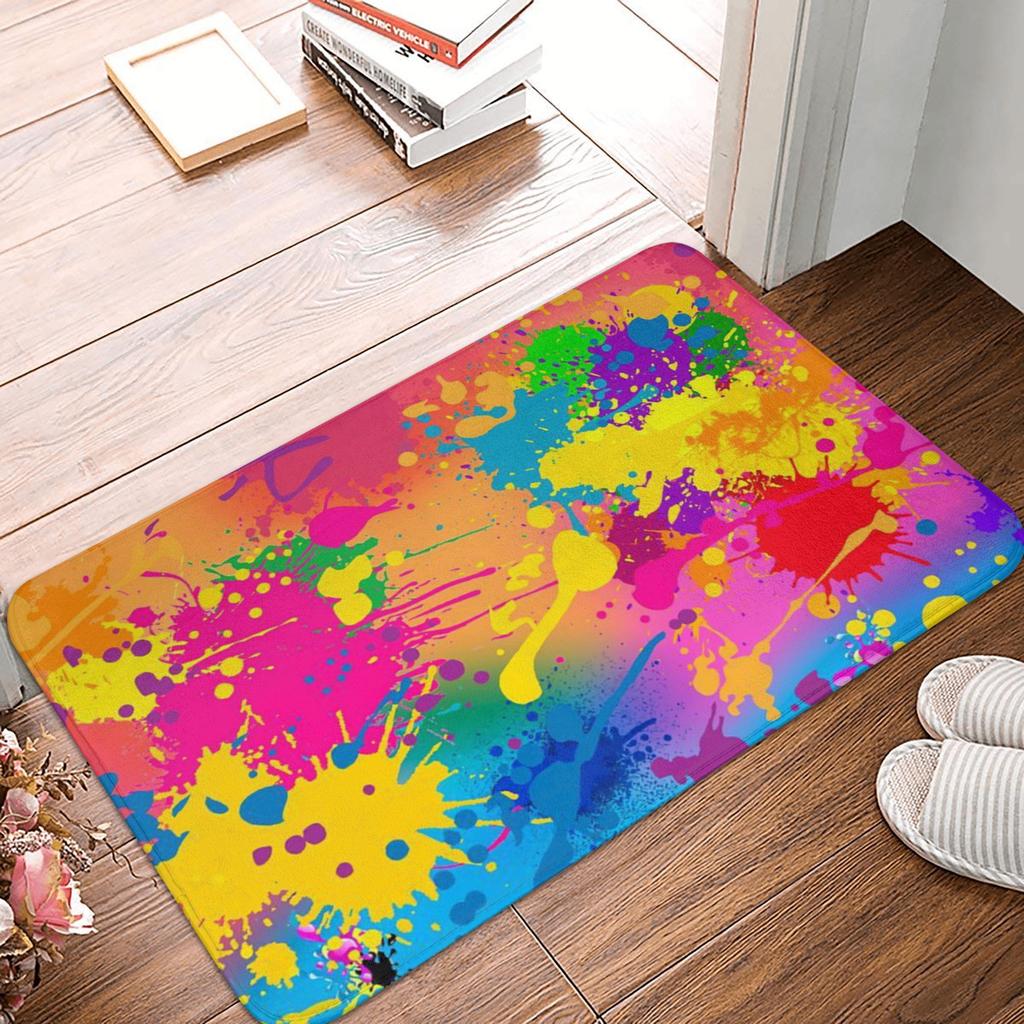 Street Pop Art Graffiti Doormat Anti-Slip Bathroom Kitchen Mat Living Room Door Floor Entrance Carpet Rug