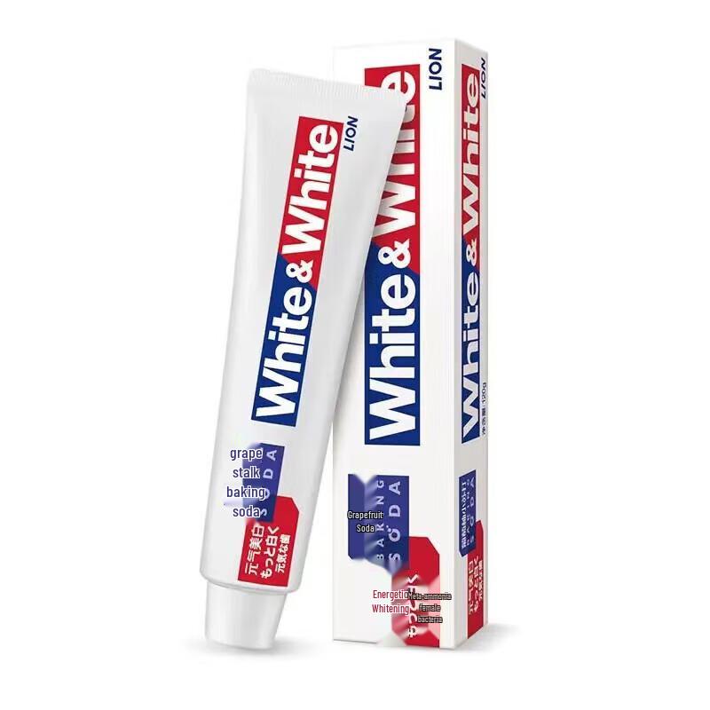 Lion Baking Soda Whitening Toothpaste, Grapefruit Flavor