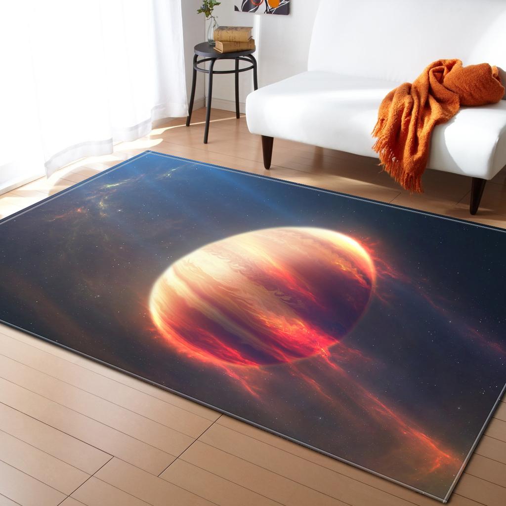 Creative Living Room Carpet Bedroom Dining Room Floor Mat Pattern Size