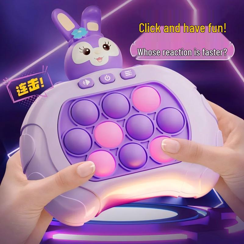 Internet Celebrity Push-Button Rhythm Game: Children's Educational Whack-a-Mole Logic Toy
