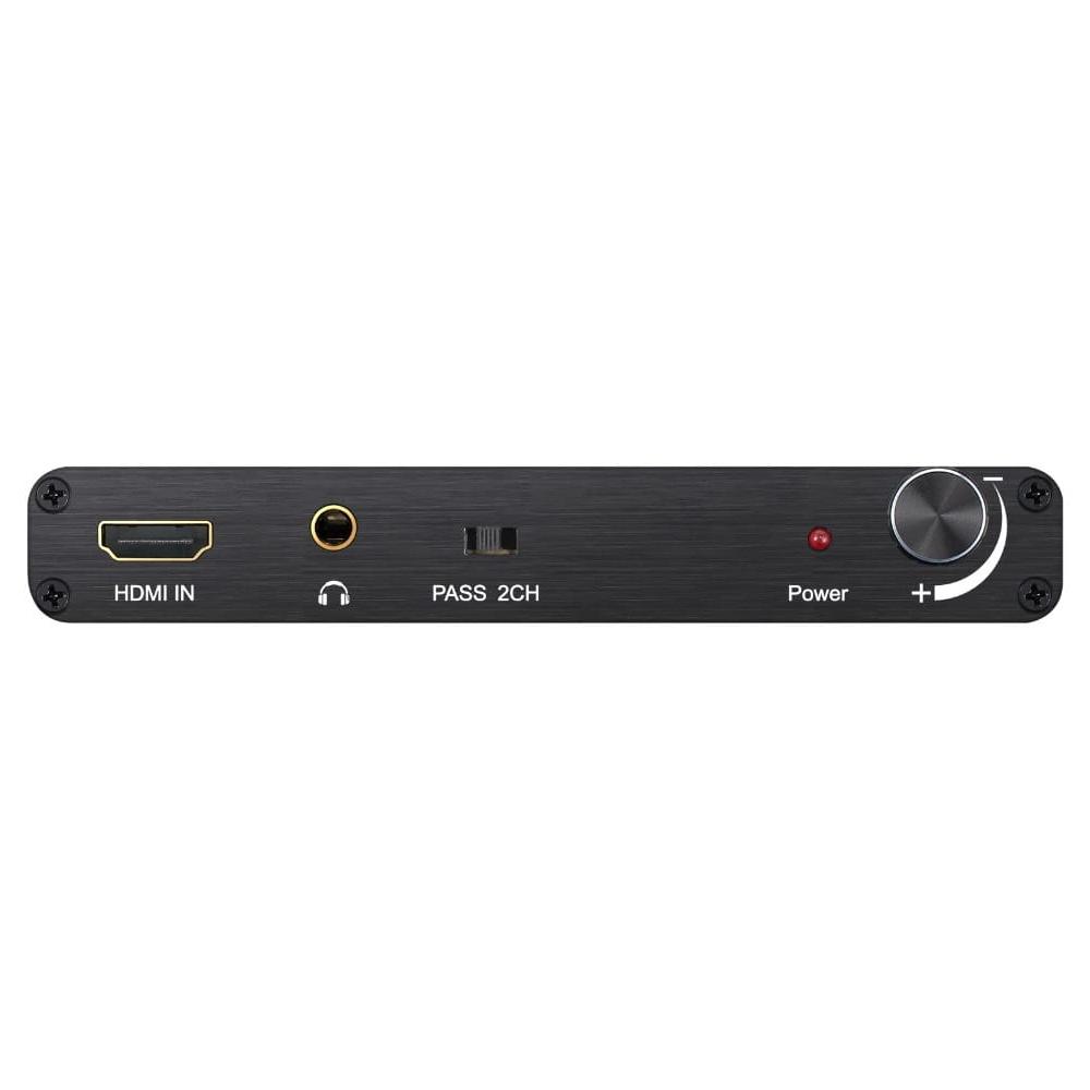 Extractor audio z hdmi z obsługą 4k 3d 5.1 kanałów ekstraktor cinch