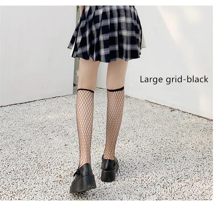 Ladies Sexy Mesh Fishnet Stockings Thigh Stockings Black Tube Socks Lolita Socks Bow Stockings Women Socks Socks Stockings Sexy