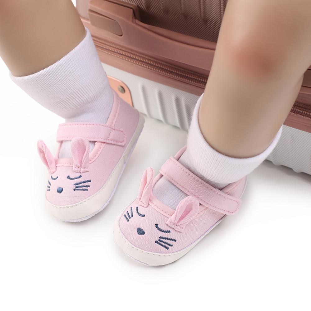 

Обувь на плоской подошве «Мэри Джейн» для маленьких девочек, детские кроссовки с героями мультфильмов для первых ходунков, кроссовки на нескользящей мягкой подошве, милые милые туфли для прогулок, От 0 до 18 месяцев 3/L