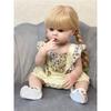 2023 Fashion Beautiful Soft Reborn Baby Realistic Mini Baby Reborn Child With Hair Entity Doll for Girl Toddler Birthday Gift 55cm