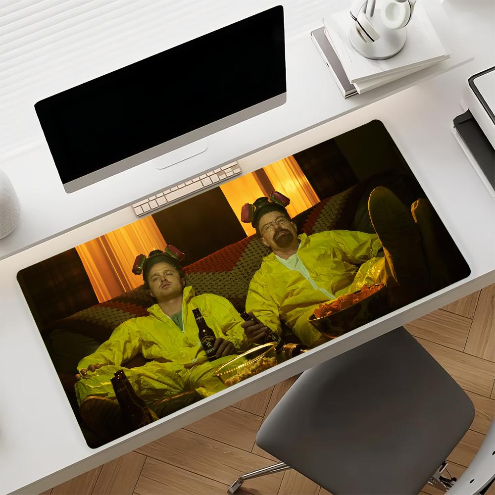 TV Breaking Bad Mouse Pad Non-slip Rubber Gamer Balance Computer Mat Decoracion Deskmat Laptop Office Large