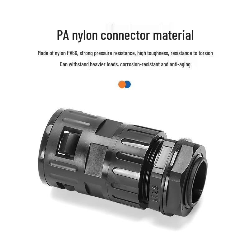 Waterproof Double Locking Hose Connector with Internal Thread