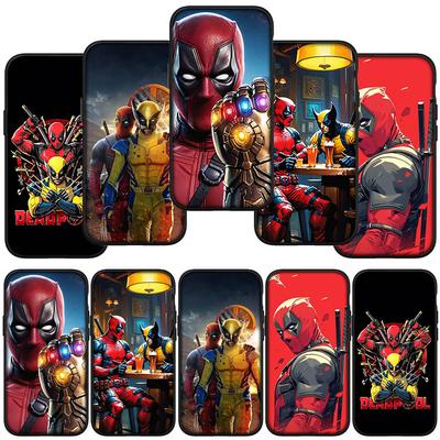 Phone Case for Samsung Galaxy S25 S24 S23 iPhone 16 15 Xiaomi Redmi Note 14 13 12 16E X 11 Pro Max OPPO Moto Huawei A4 Marvel Wolverine Deadpool Cover